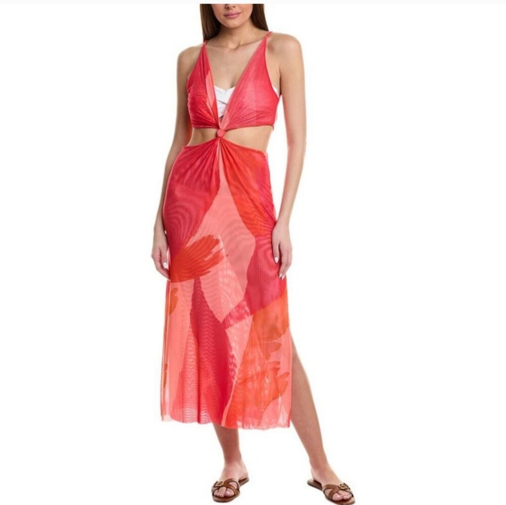 NWOT Vix women's rambla thuly long cover up,  Medium.